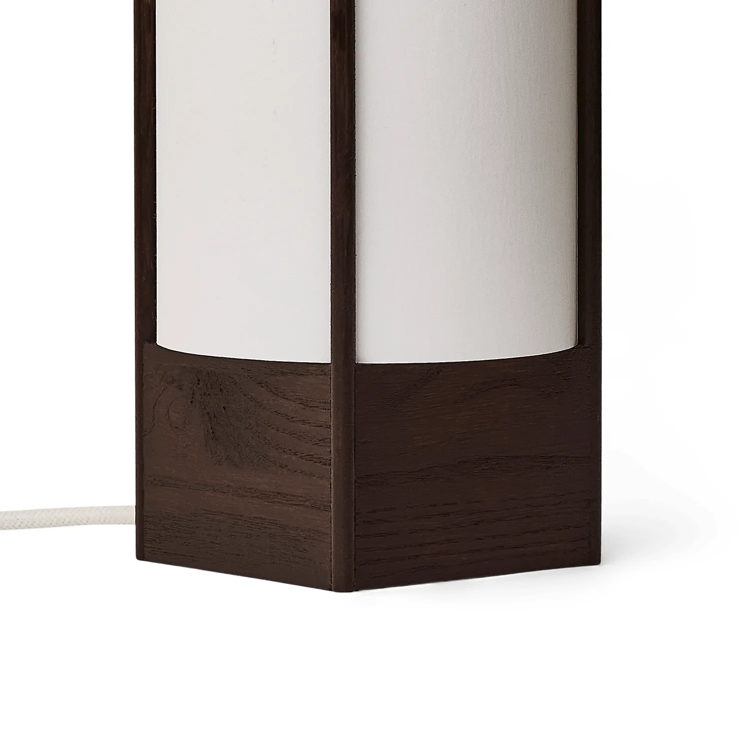 Andon tafellamp, Donkerbruin essen, 32 cm Form & Refine