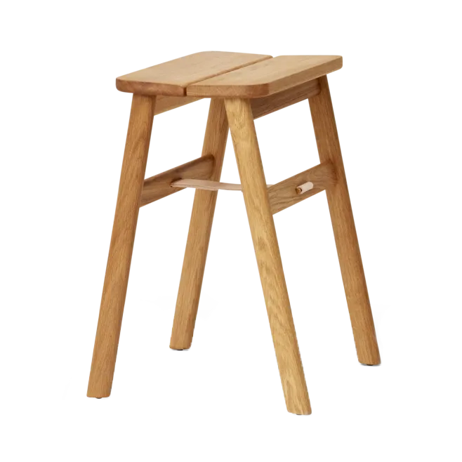 Angle kruk opvouwbaar, Eikenhout Form & Refine