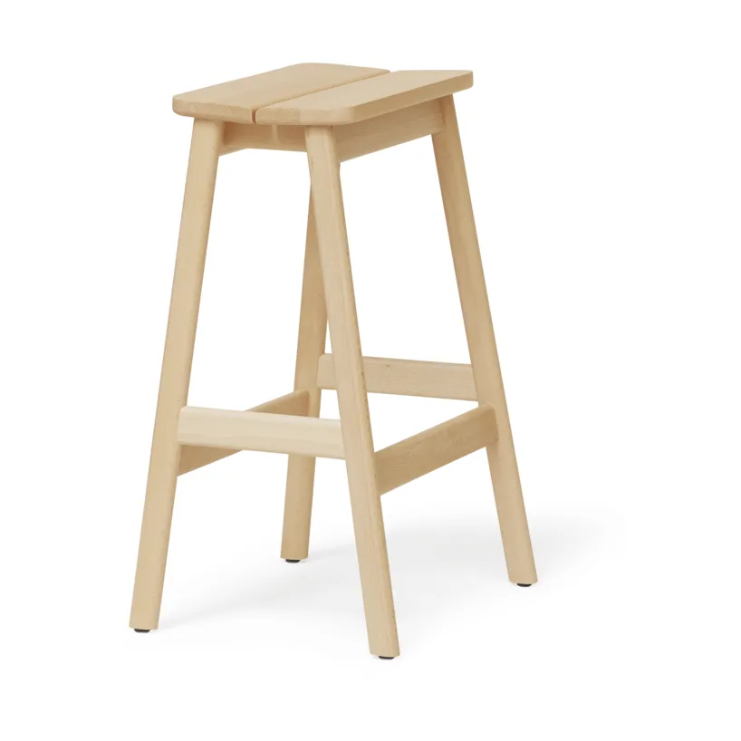 Angle Standard barkruk 65 cm, Beukenhout Form & Refine