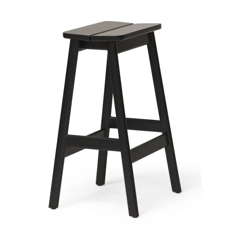 Angle Standard barkruk 65 cm, Zwart Form & Refine