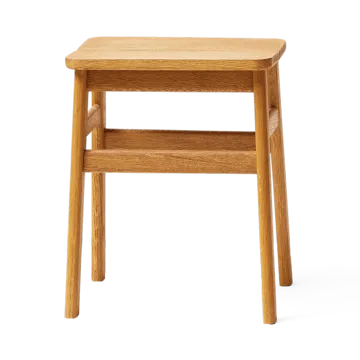 Angle Standard ronde kruk 45 cm - Eikenhout, Ø32x46 cm - Form & Refine