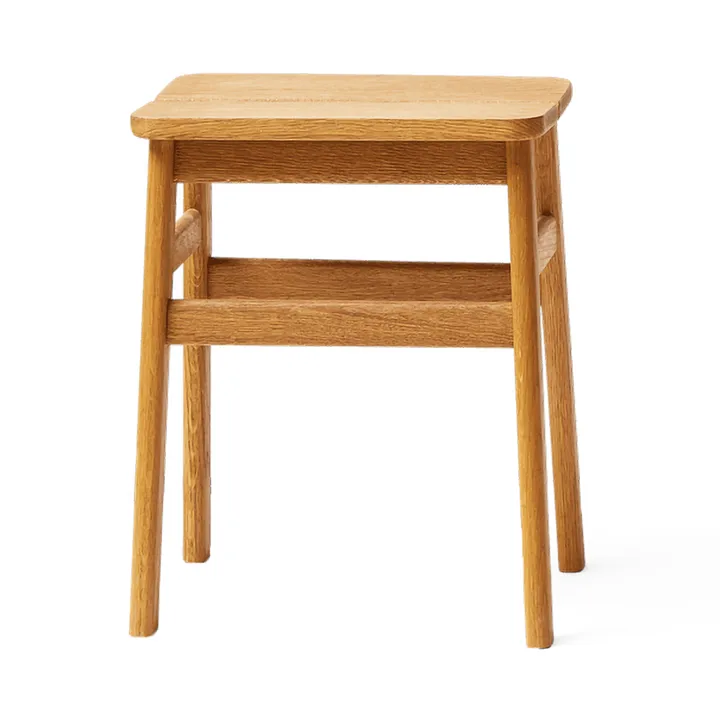Angle Standard ronde kruk 45 cm - Eikenhout, Ø32x46 cm - Form & Refine