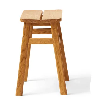 Angle Standard ronde kruk 45 cm - Eikenhout, Ø32x46 cm - Form & Refine