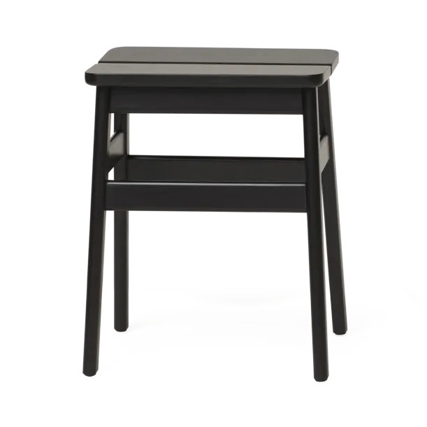 Angle Standard ronde kruk 45 cm, Zwart, Ø32x46 cm Form & Refine