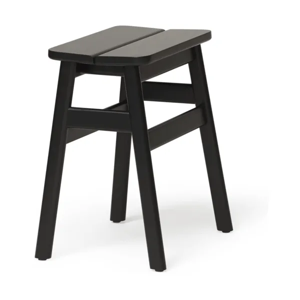 Angle Standard ronde kruk 45 cm, Zwart, Ø32x46 cm Form & Refine