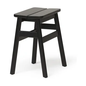 Angle Standard ronde kruk 45 cm - Zwart, Ø32x46 cm - Form & Refine