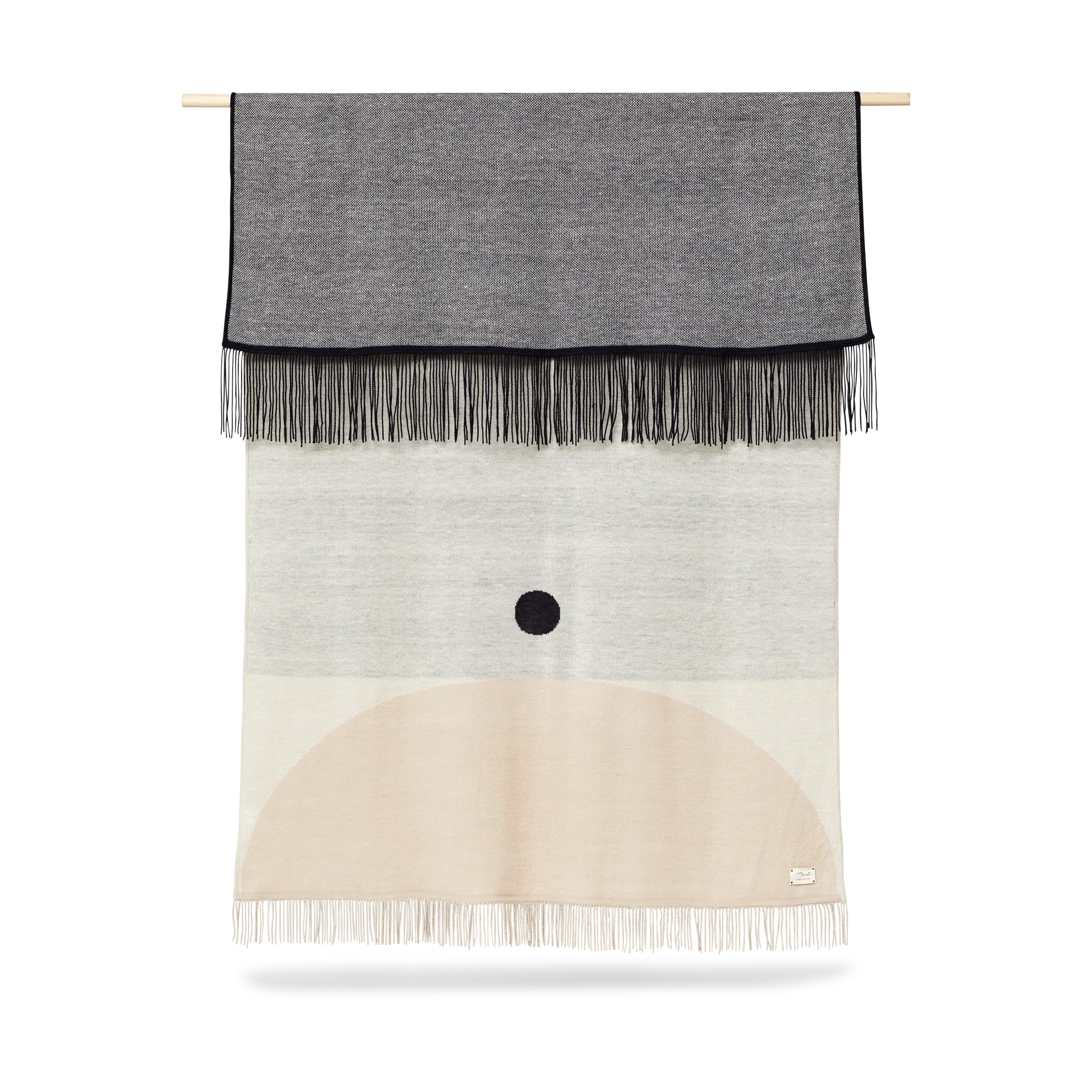 Aymara deken 130x190 cm, Pattern crème Form & Refine