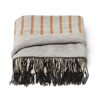 Aymara deken 130x190 cm - Pattern grey - Form & Refine