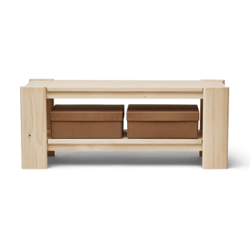 Beam bank 112 cm - Dennenbos - Form & Refine