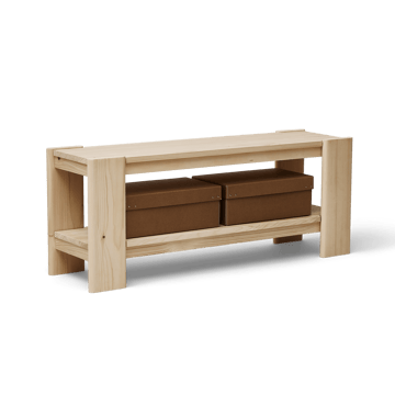 Beam bank 112 cm - Dennenbos - Form & Refine
