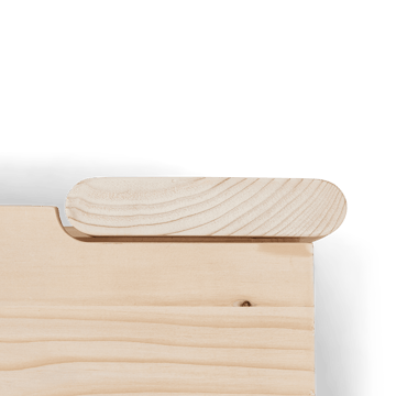 Beam bank 112 cm - Dennenbos - Form & Refine