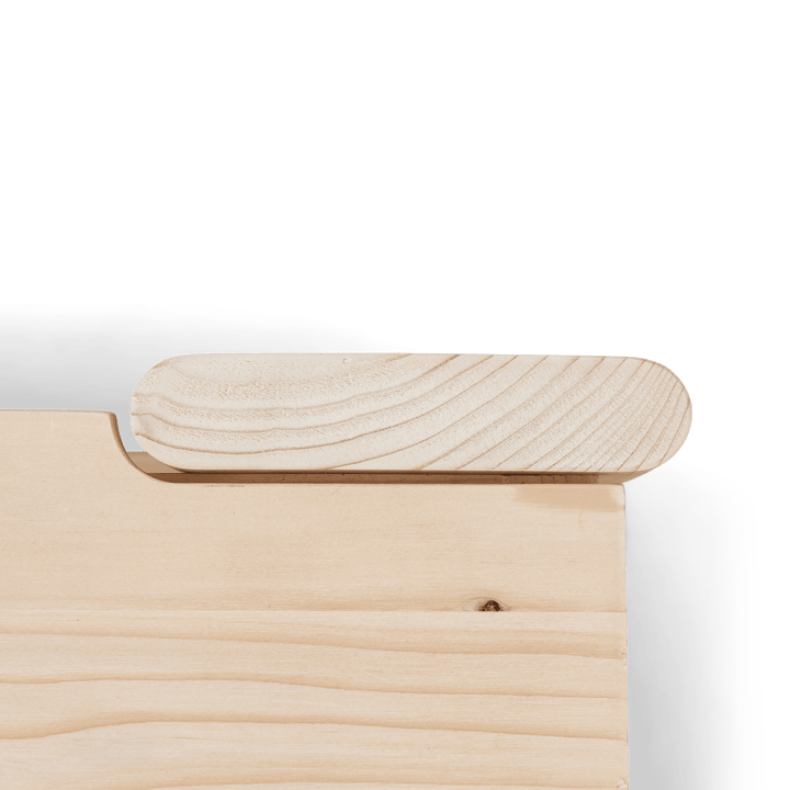 Beam bank 112 cm, Dennenbos Form & Refine