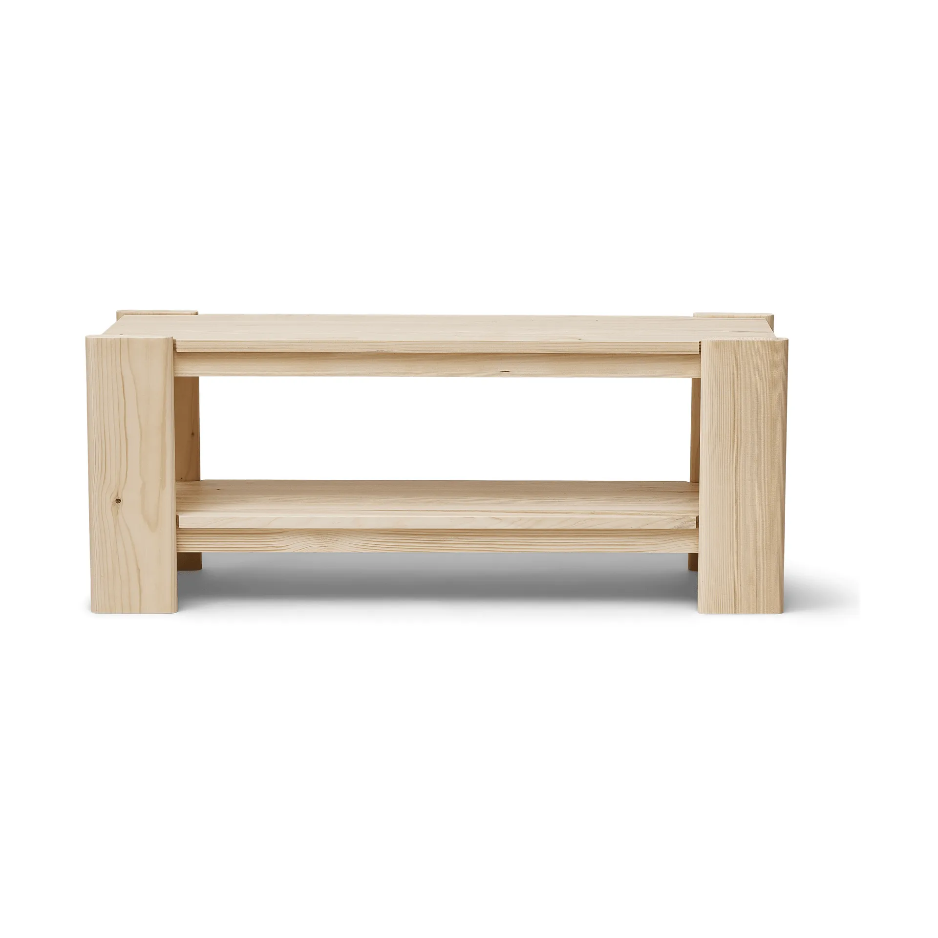 Form & Refine Beam bank Dennenbos, 112 cm | Scandinavisch Interieur | Banken | Beige