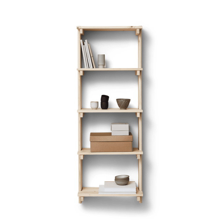 Beam wandplank 5 planken, Dennenbos Form & Refine