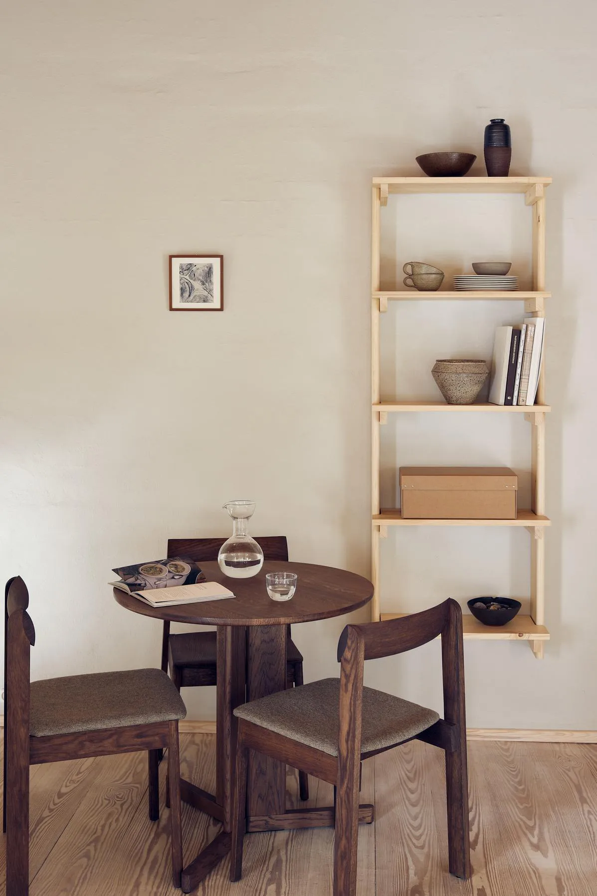 Beam wandplank 5 planken, Dennenbos Form & Refine