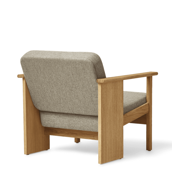 Block loungestoel, Eik-Hallingdal 65-0227 Form & Refine