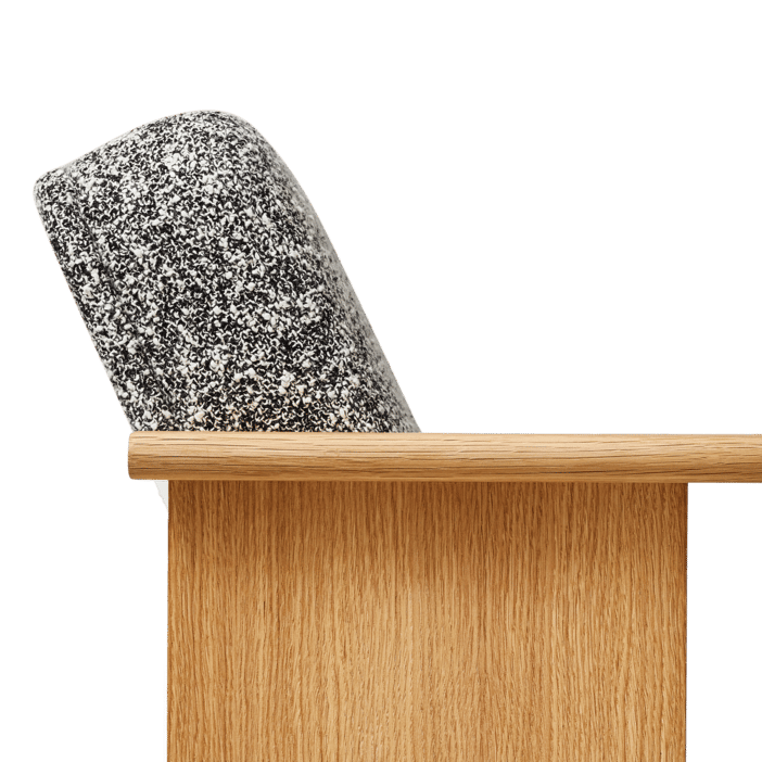 Block loungestoel, Ek-Zero 0004 Form & Refine