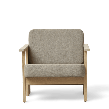 Block loungestoel - Wit eik-Hallingdal 65-0227 - Form & Refine
