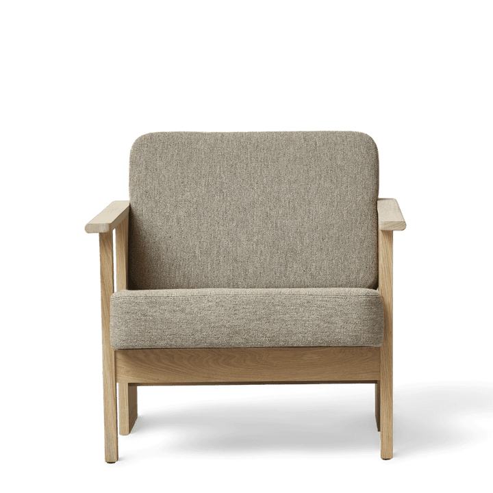 Block loungestoel, Wit eik-Hallingdal 65-0227 Form & Refine