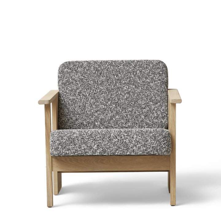 Block loungestoel, Wit eik-Zero 0004 Form & Refine