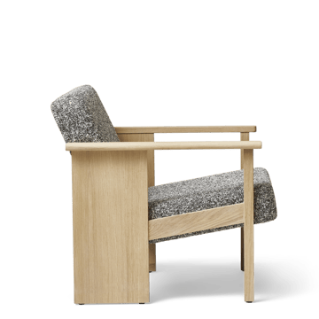 Block loungestoel - Wit eik-Zero 0004 - Form & Refine
