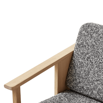 Block loungestoel - Wit eik-Zero 0004 - Form & Refine