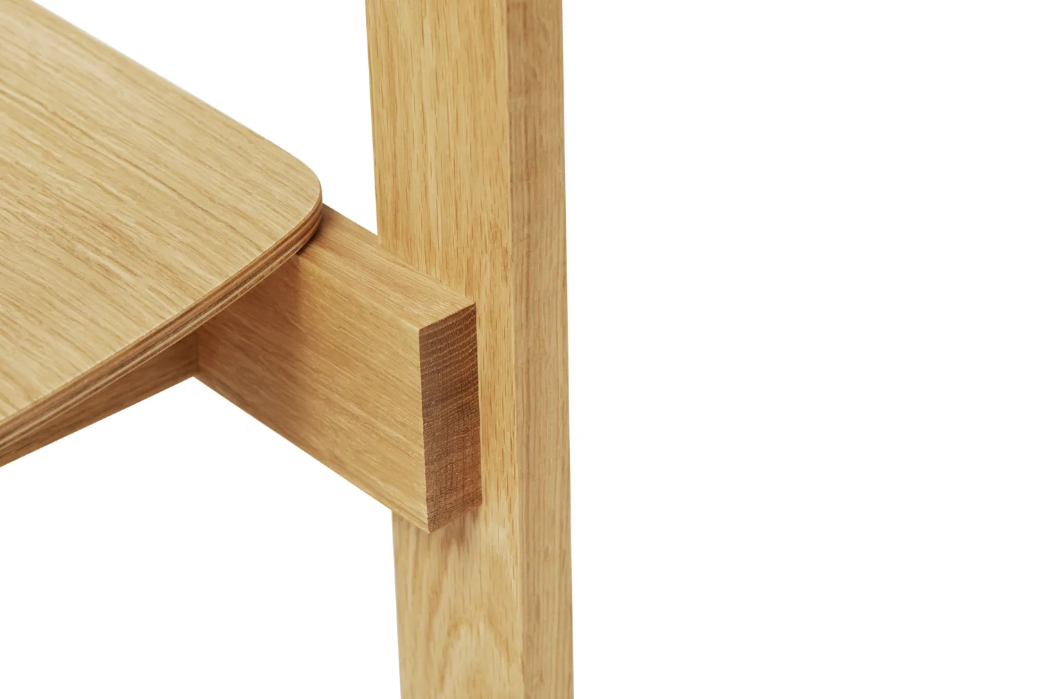 Blueprint stoel, Eikenhout Form & Refine