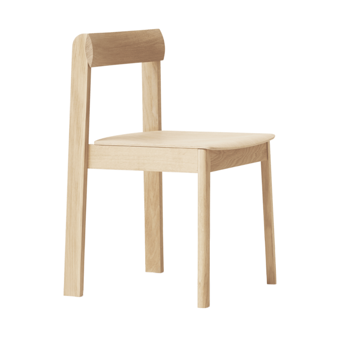 Blueprint stoel - Wit eiken - Form & Refine