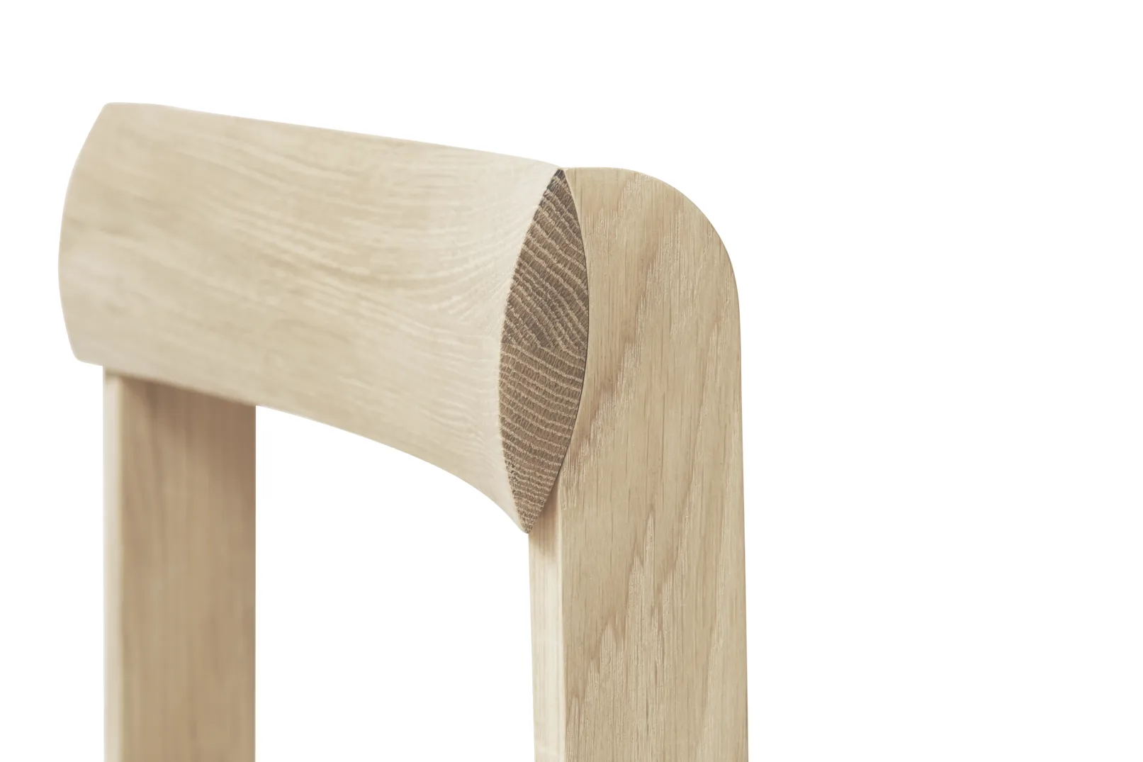 Blueprint stoel, Wit eiken Form & Refine