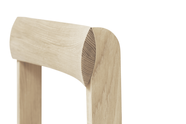 Blueprint stoel, Wit eiken Form & Refine