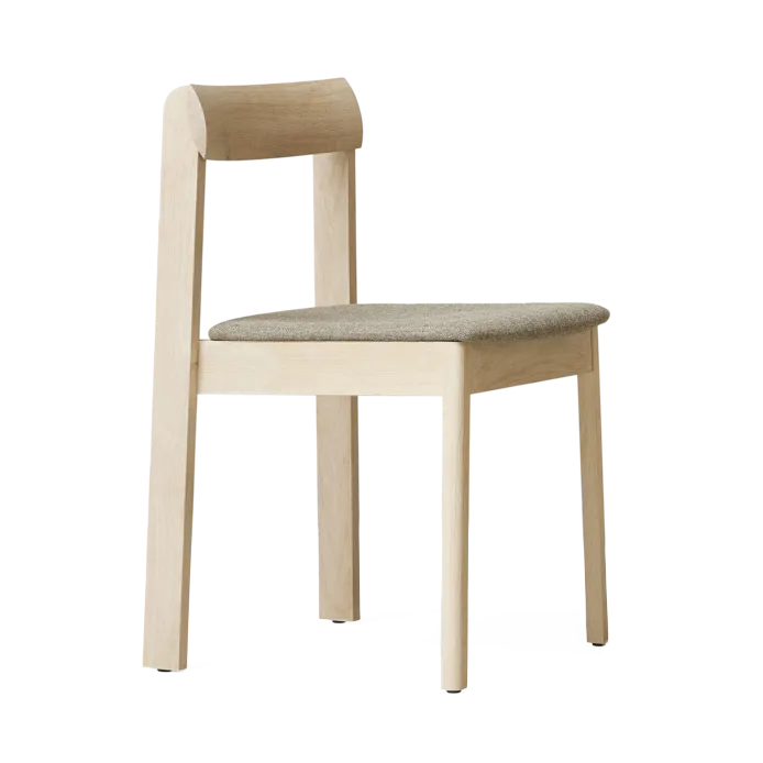 Blueprint stoel, Witte eik-Hallingdal 65 0227 Form & Refine