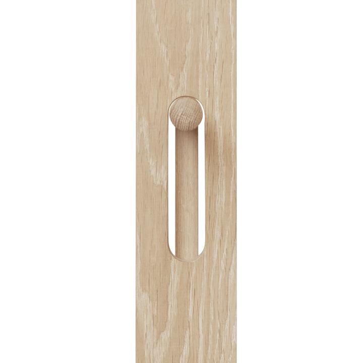 Foyer rockhanger 173,3 cm, Wit eiken Form & Refine