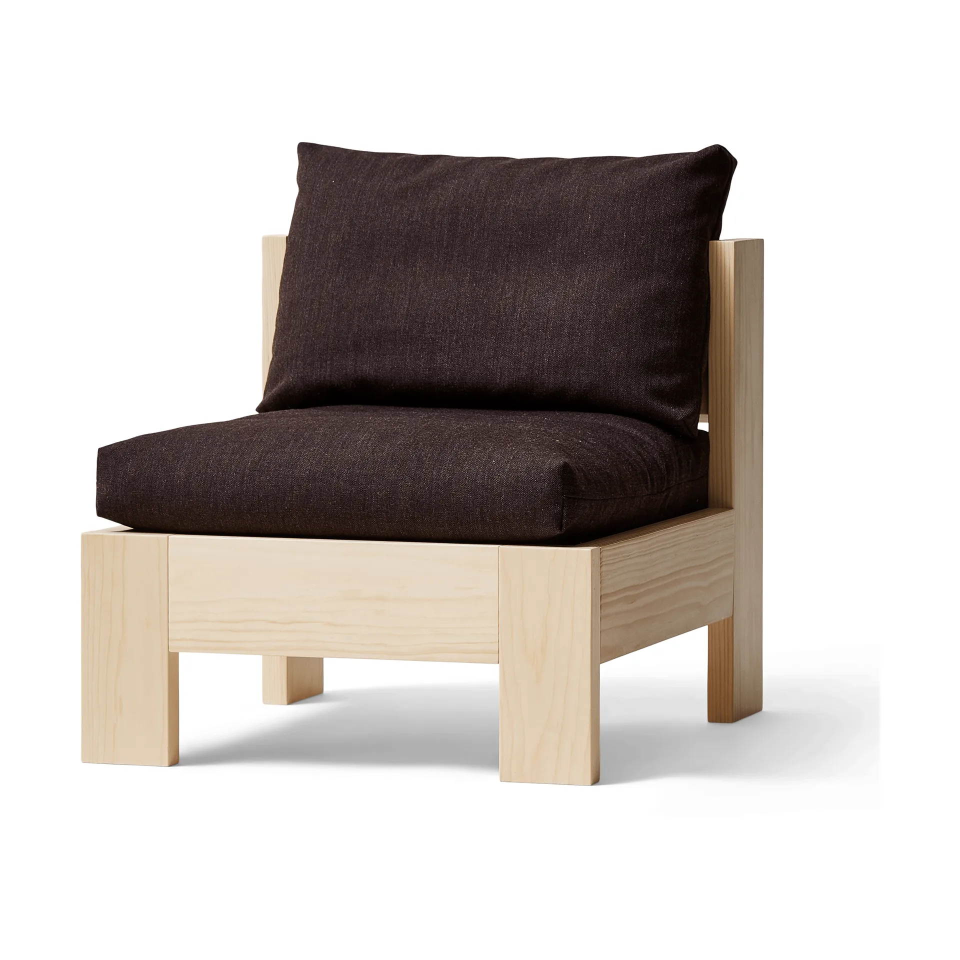 Icon loungestoel, Technicolor 0370-dennen Form & Refine