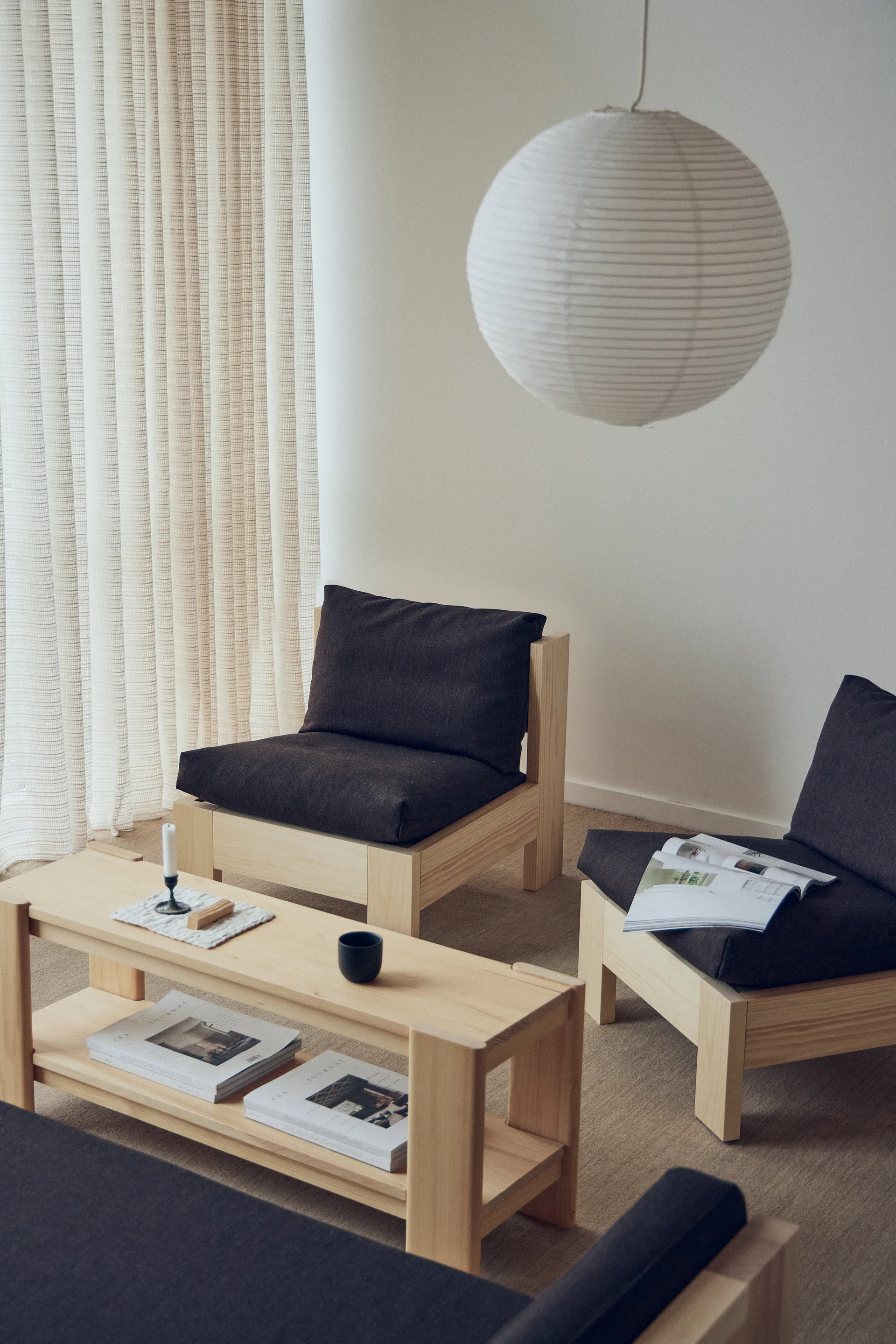 Icon loungestoel, Technicolor 0370-dennen Form & Refine