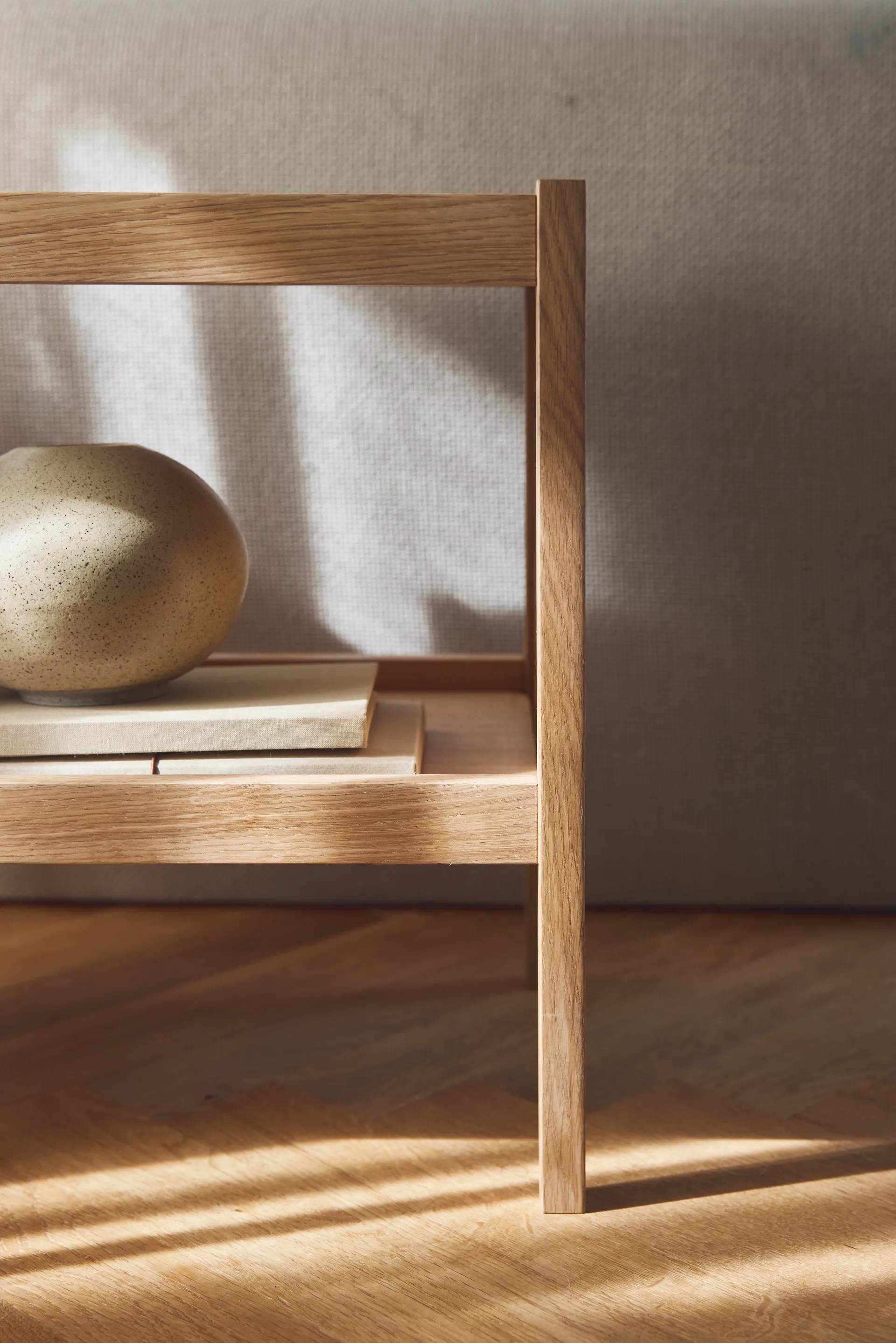 Journal bijzettafel 29x43 cm, Eikenhout Form & Refine