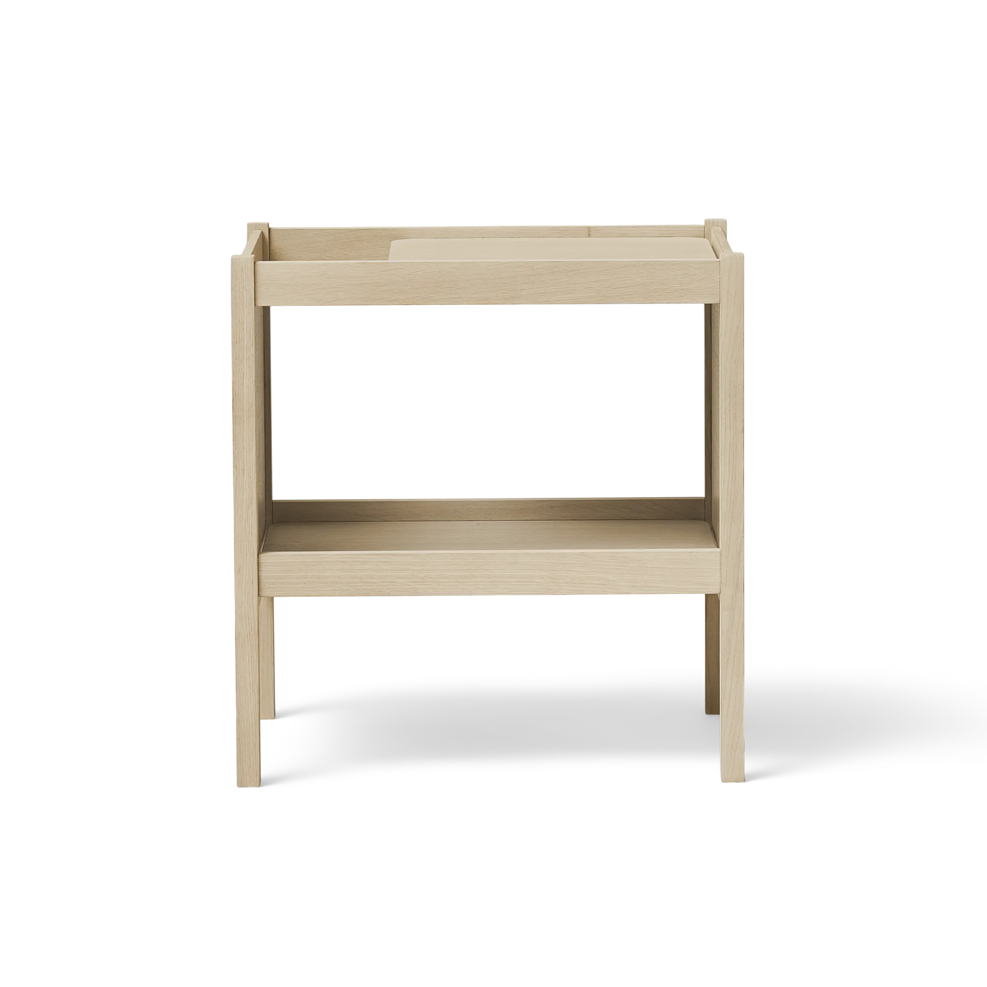 Journal bijzettafel 29x43 cm, Wit eiken Form & Refine