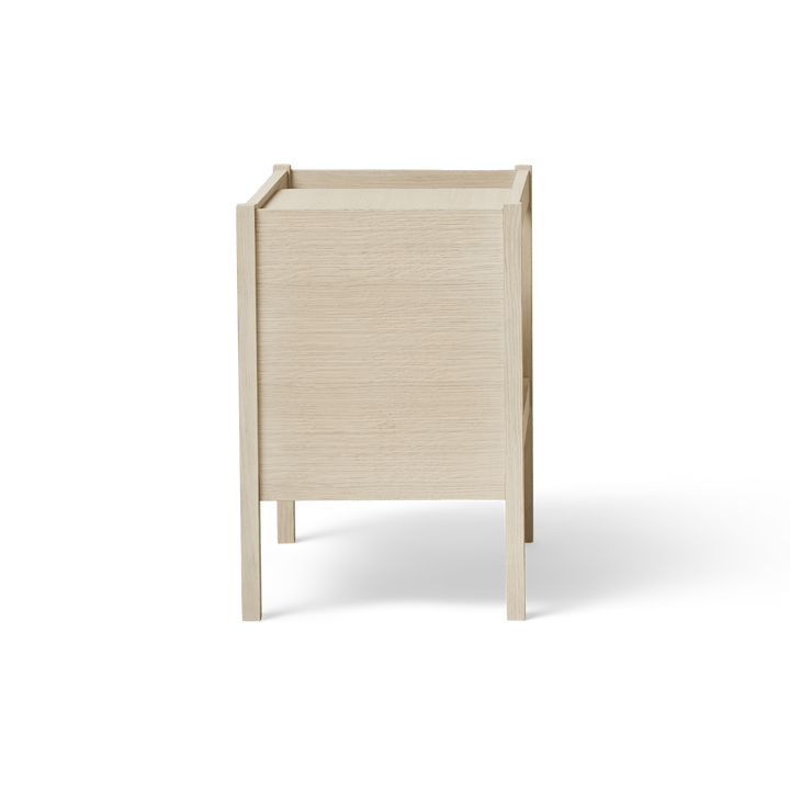 Journal bijzettafel 29x43 cm, Wit eiken Form & Refine