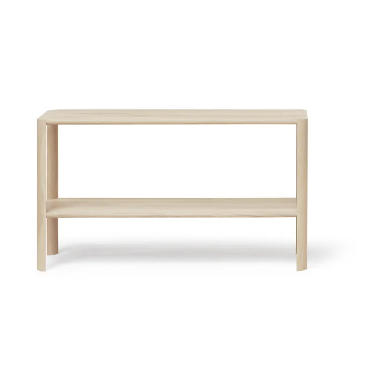 Leaf plankrek 2 planken 57x100 cm, Wit eiken Form & Refine