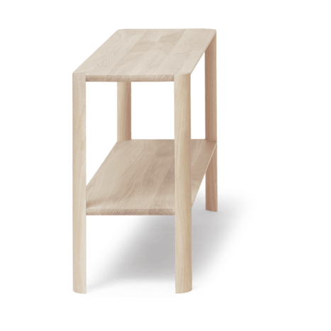 Leaf plankrek 2 planken 57x100 cm, Wit eiken Form & Refine