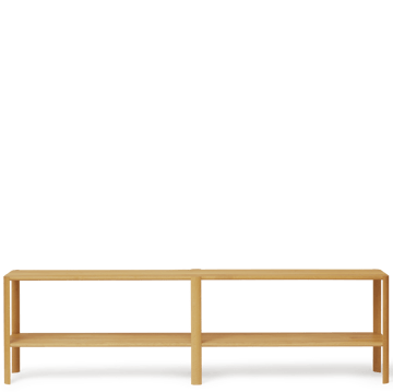 Leaf plankrek 2 planken 57x200 cm - Eikenhout - Form & Refine