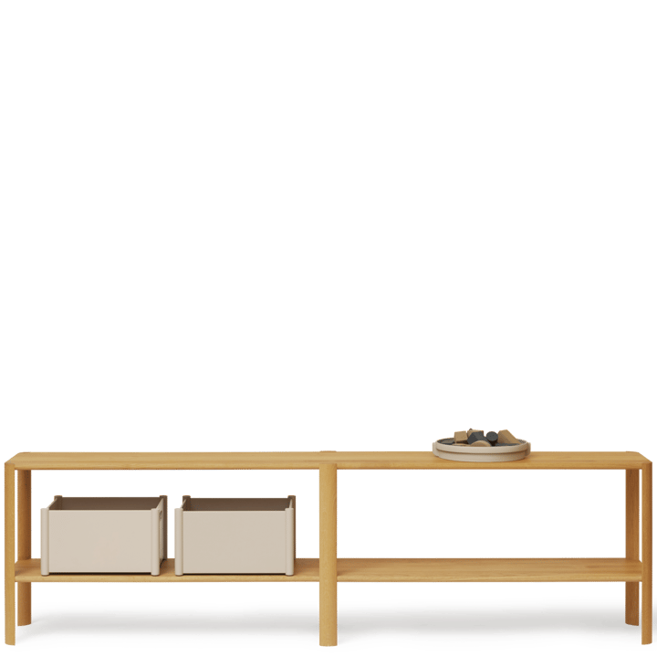 Leaf plankrek 2 planken 57x200 cm, Eikenhout Form & Refine