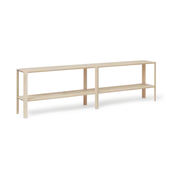 Leaf plankrek 2 planken 57x200 cm - Wit eiken - Form & Refine