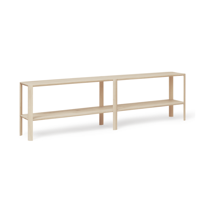 Leaf plankrek 2 planken 57x200 cm - Wit eiken - Form & Refine