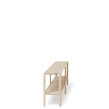 Leaf plankrek 2 planken 57x200 cm - Wit eiken - Form & Refine