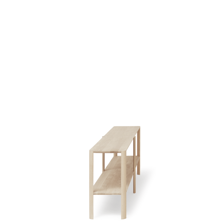 Leaf plankrek 2 planken 57x200 cm, Wit eiken Form & Refine