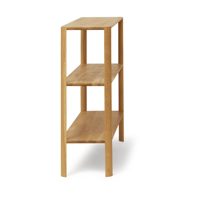 Leaf plankrek 3 planken 92x100 cm, Eikenhout Form & Refine