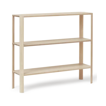 Leaf plankrek 3 planken 92x100 cm - Wit eiken - Form & Refine