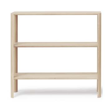 Leaf plankrek 3 planken 92x100 cm - Wit eiken - Form & Refine