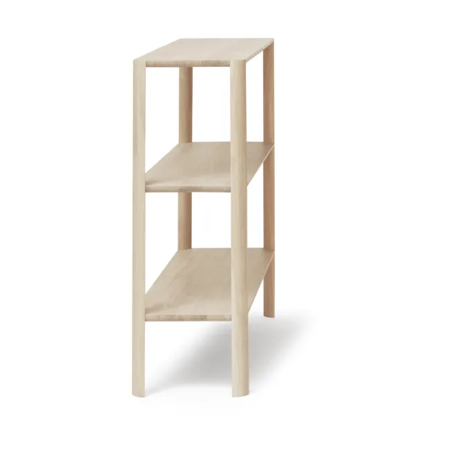 Leaf plankrek 3 planken 92x100 cm, Wit eiken Form & Refine