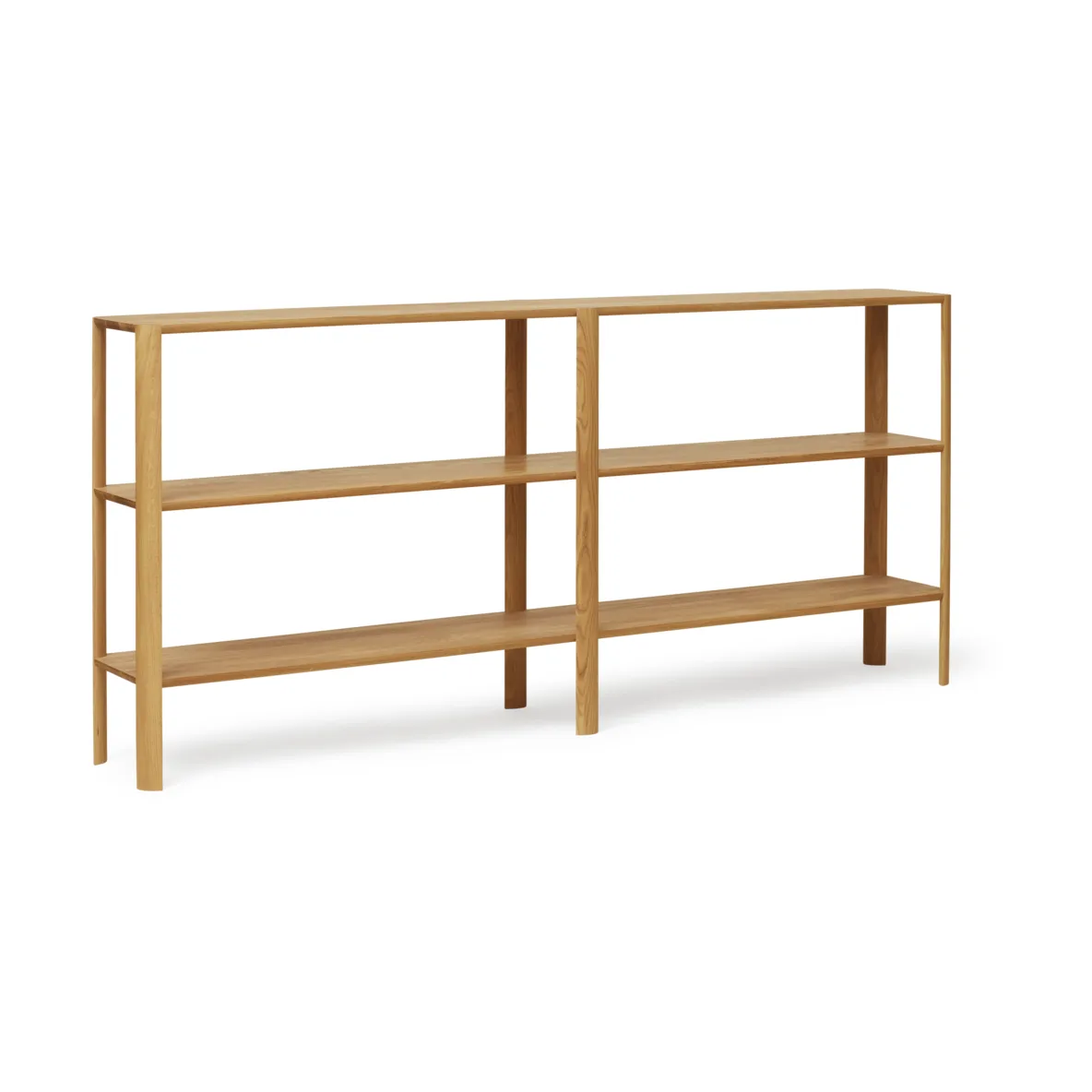 Leaf plankrek 3 planken 92x200 cm, Eikenhout Form & Refine